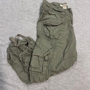 Olive Green Cargo Pants